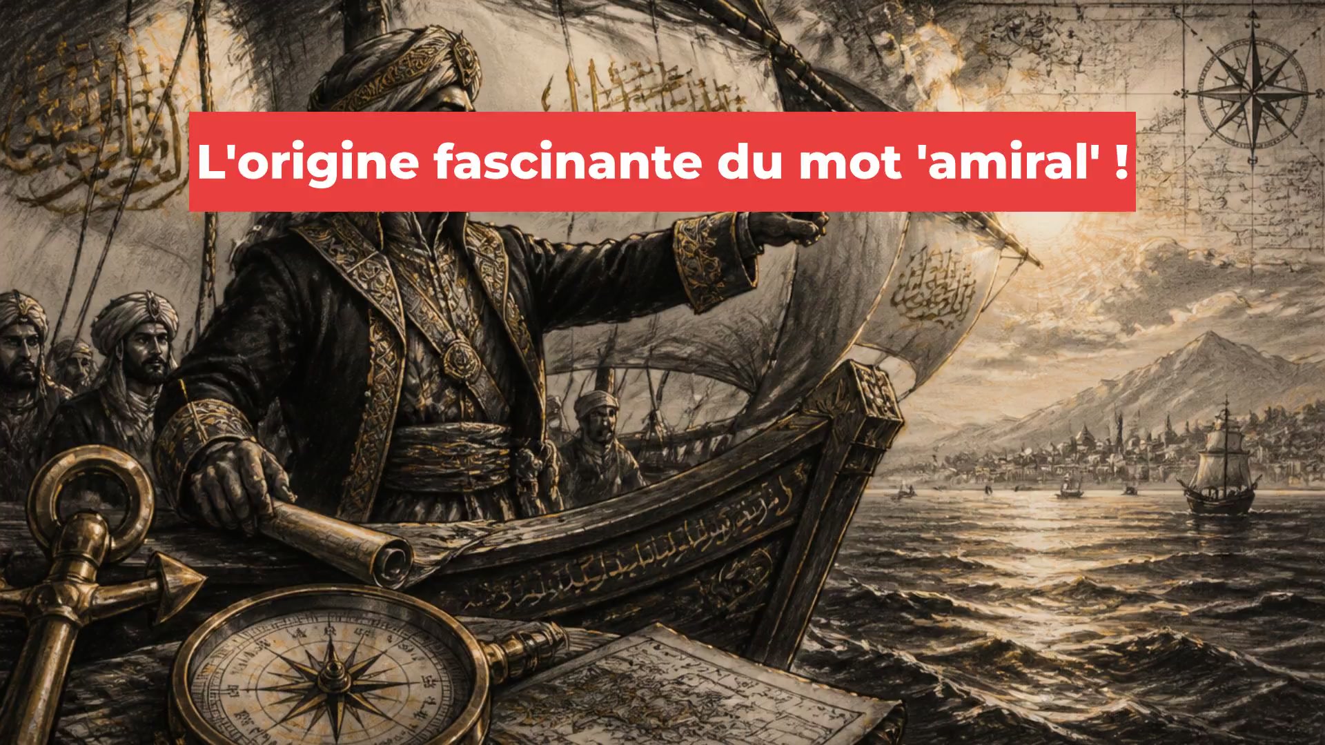 L'origine fascinante du mot 'amiral' !