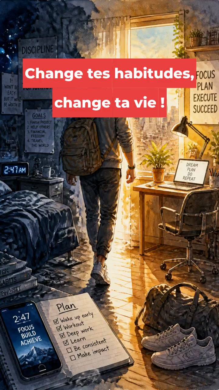 Change tes habitudes, change ta vie !