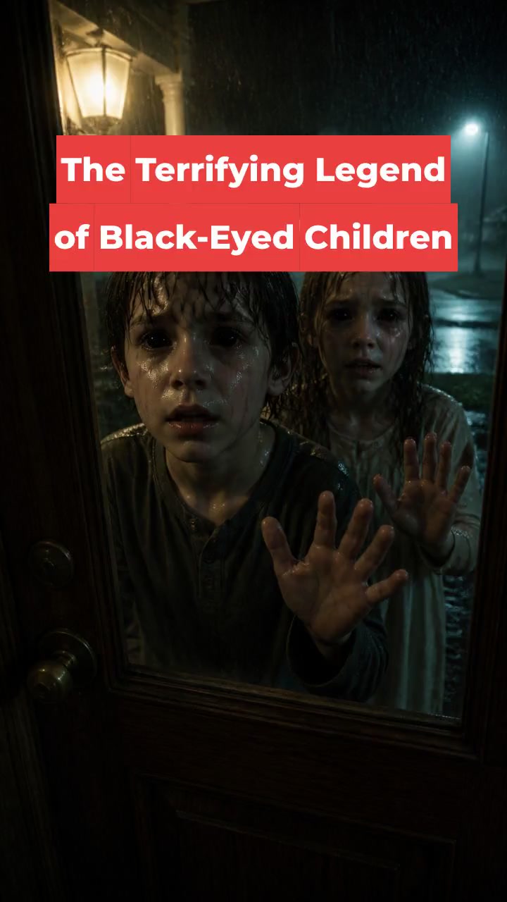 The Terrifying Legend of Black-Eyed Children