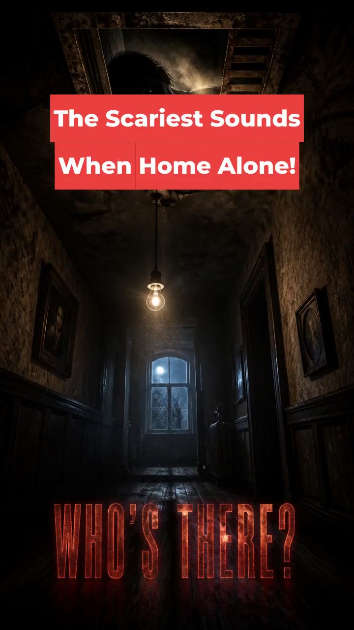 The Scariest Sounds When Home Alone