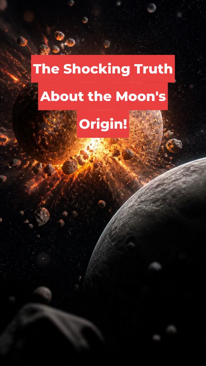 The Shocking Truth About the Moon's Origin!