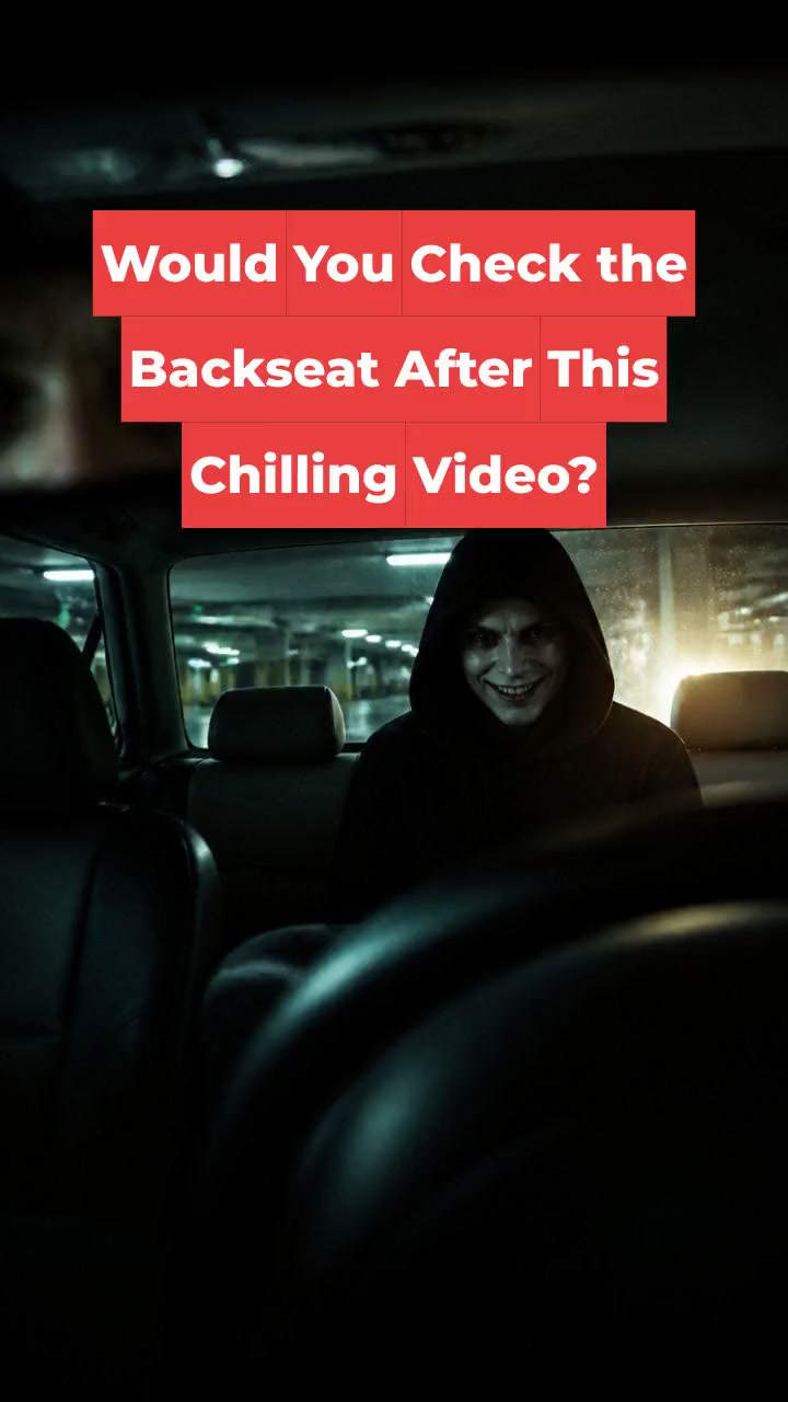 Would You Check the Backseat After This Chilling Video?