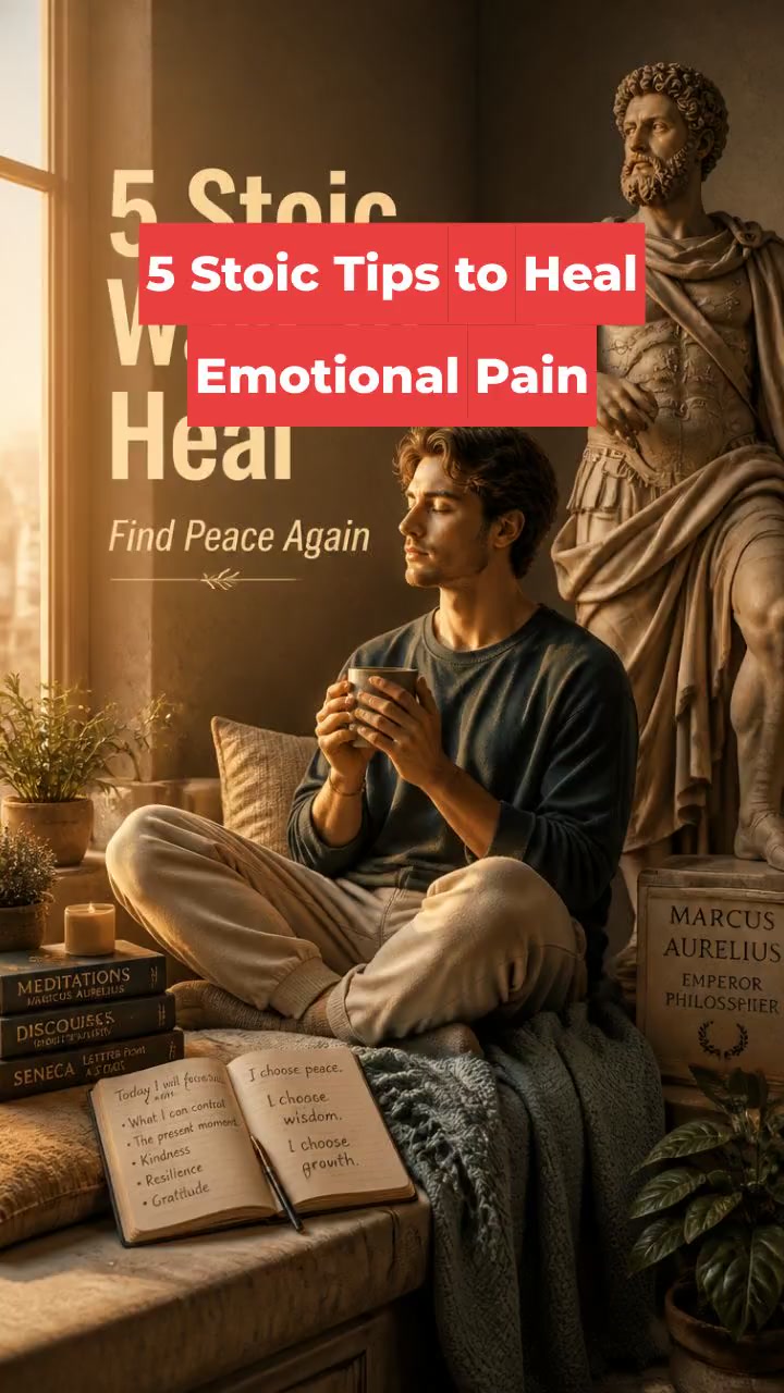 5 Stoic Tips to Heal Emotional Pain
