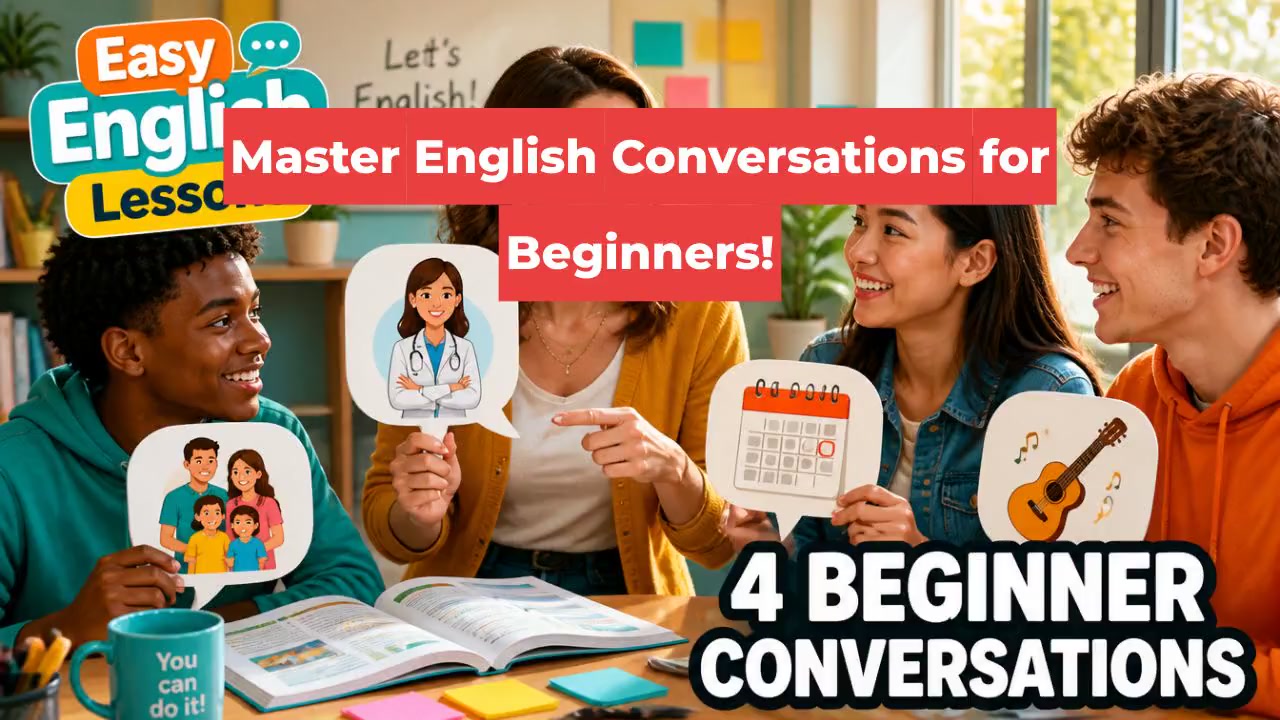 Master English Conversations for Beginners!