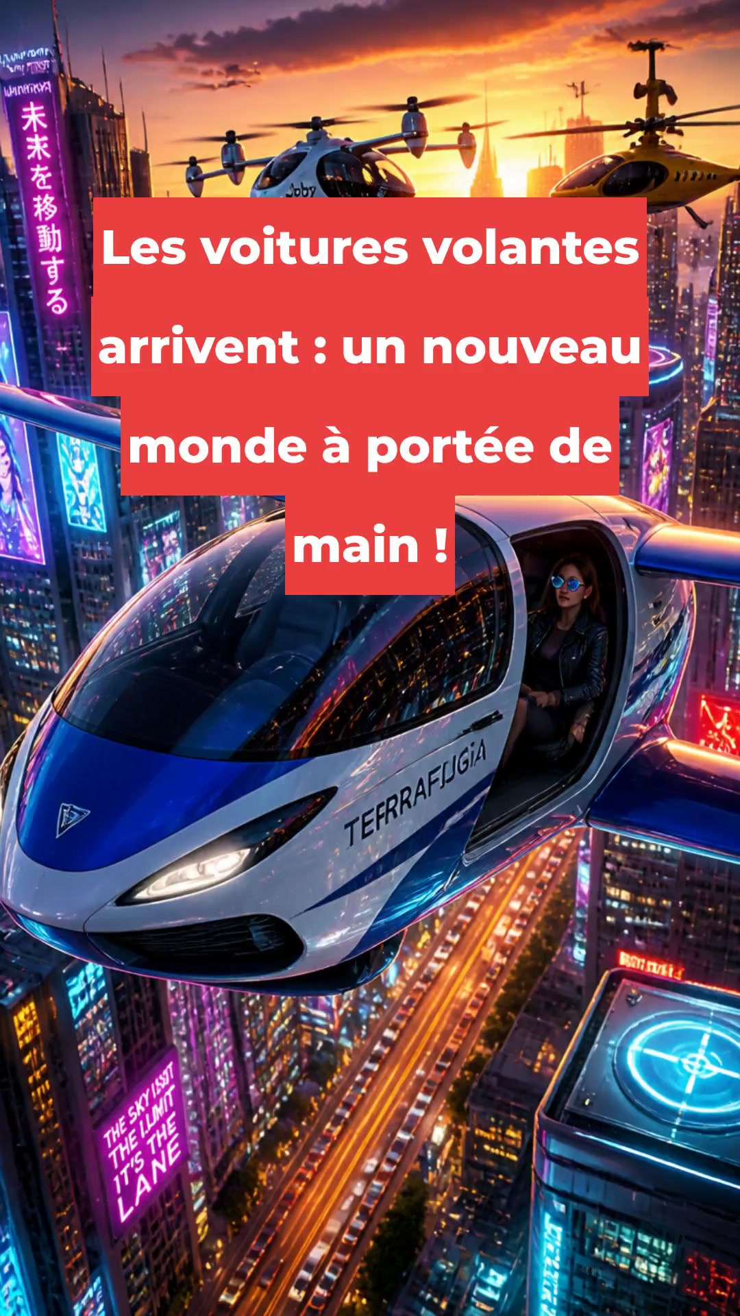 Les voitures volantes arrivent : un nouveau monde à portée de main !