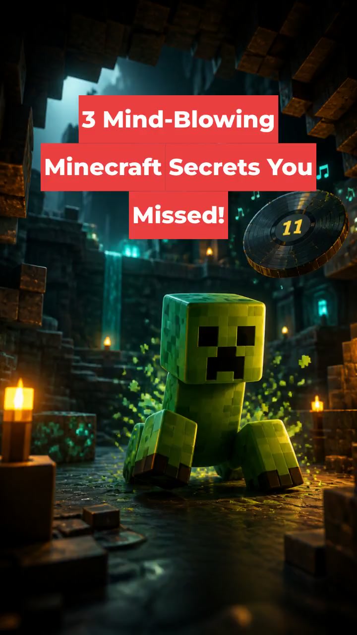 3 Mind-Blowing Minecraft Secrets You Missed!