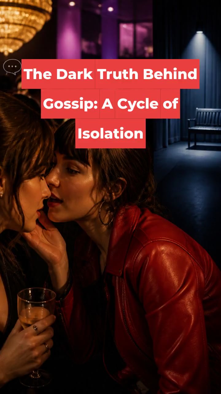 The Dark Truth Behind Gossip: A Cycle of Isolation