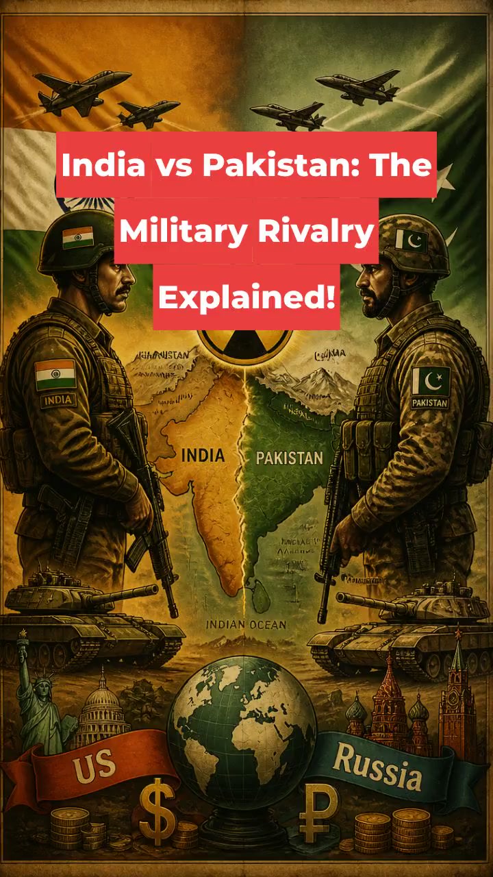 India vs Pakistan: The Military Rivalry Explained!