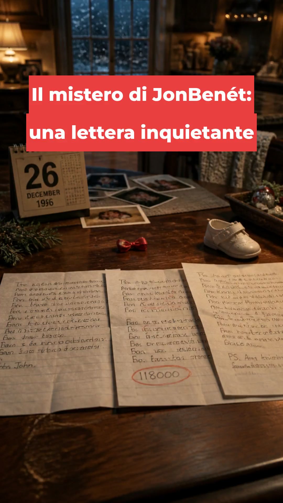 Il mistero di JonBenét: una lettera inquietante