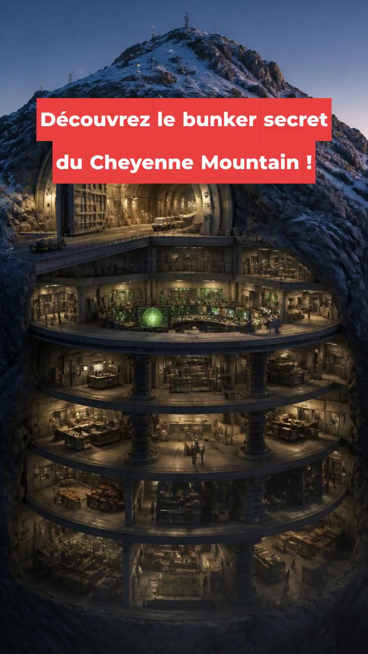 Découvrez le bunker secret du Cheyenne Mountain !