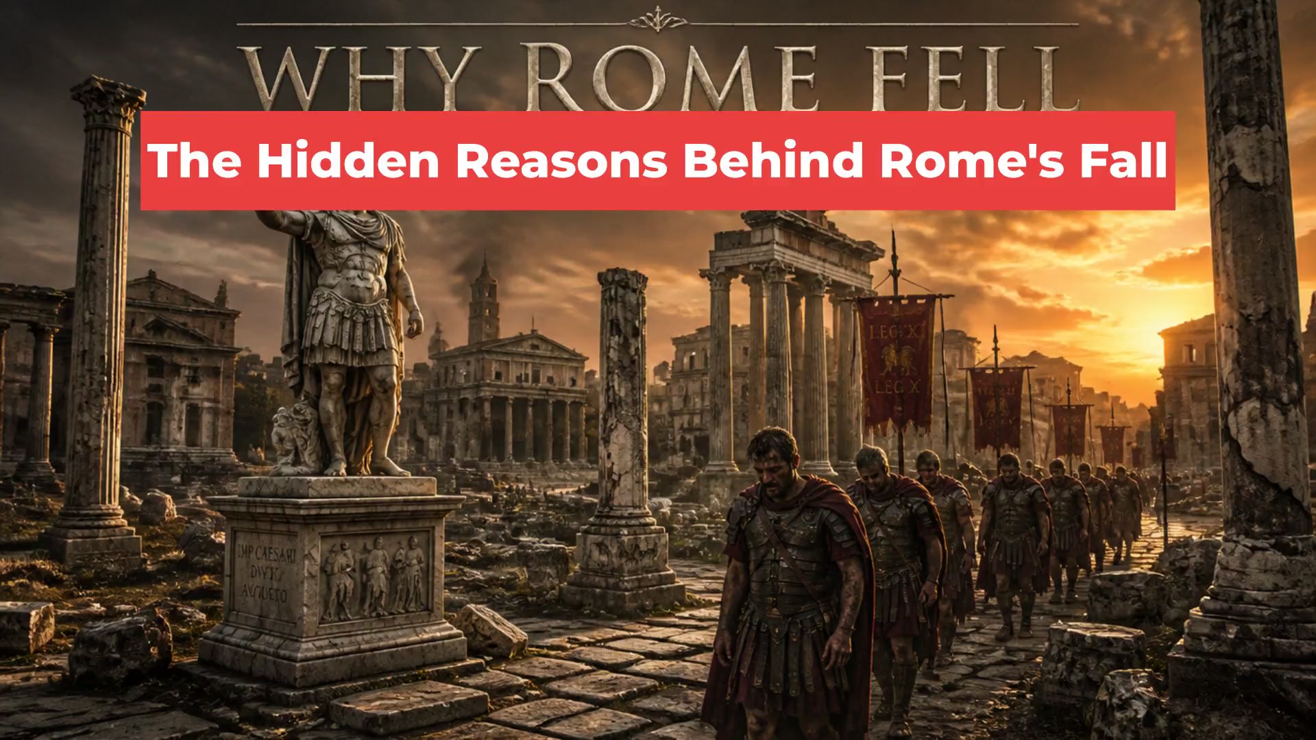 The Hidden Reasons Behind Rome's Fall