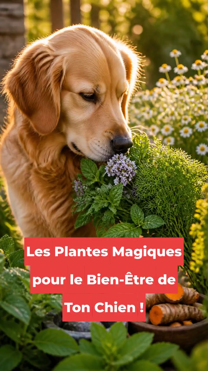 Les Plantes Magiques pour le Bien-Être de Ton Chien !