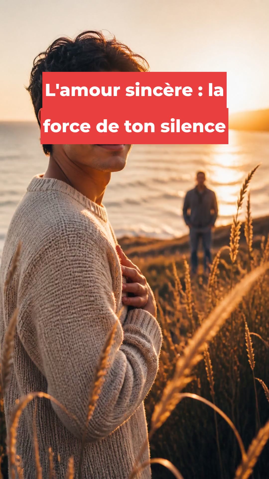 L'amour sincère : la force de ton silence