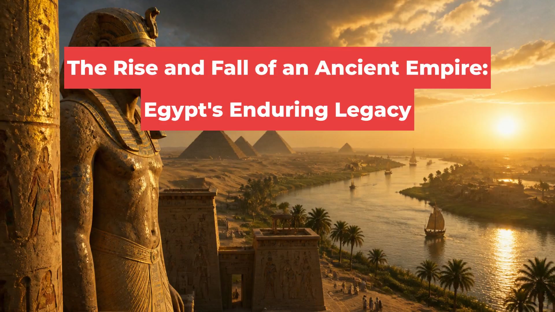 The Rise and Fall of an Ancient Empire: Egypt's Enduring Legacy