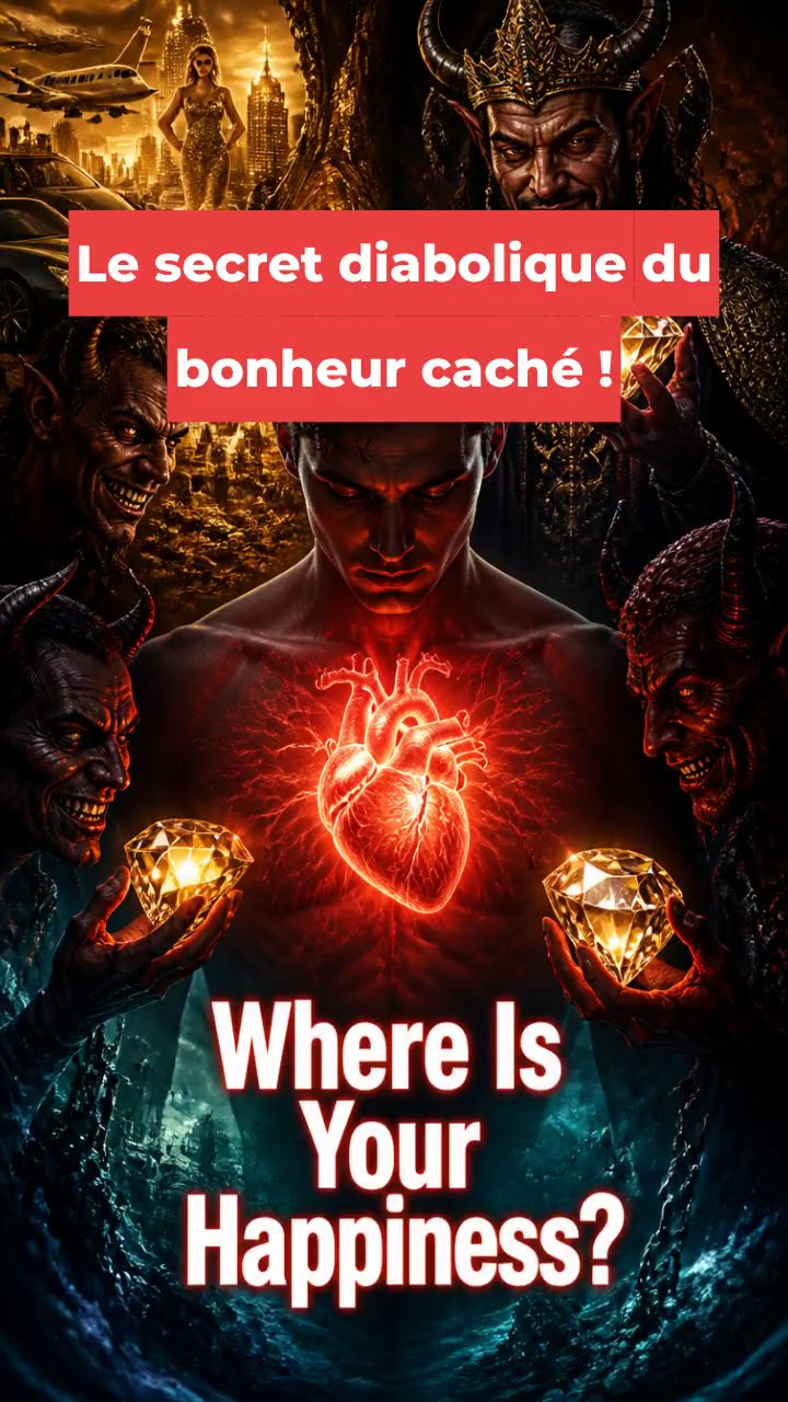 Le secret diabolique du bonheur caché !