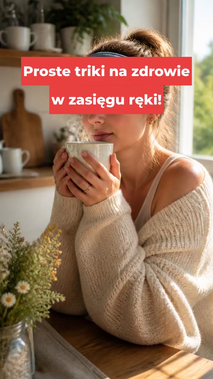 Proste triki na zdrowie w zasięgu ręki!
