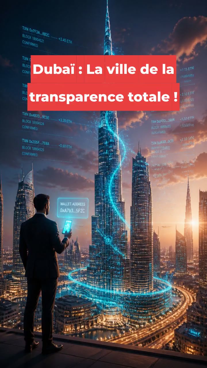 Dubaï : La ville de la transparence totale !