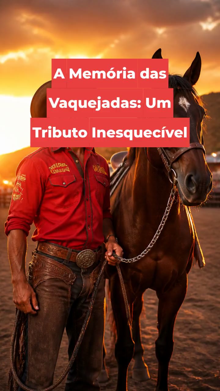 A Memória das Vaquejadas: Um Tributo Inesquecível