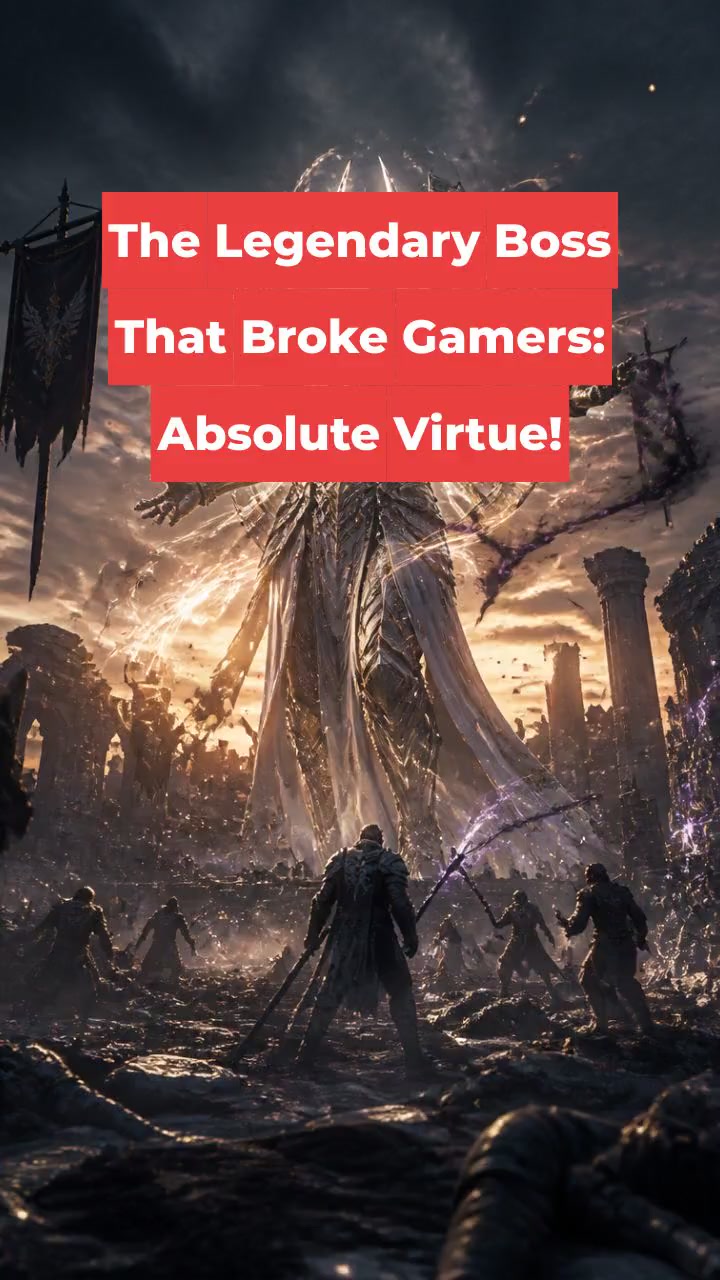 The Legendary Boss That Broke Gamers: Absolute Virtue!