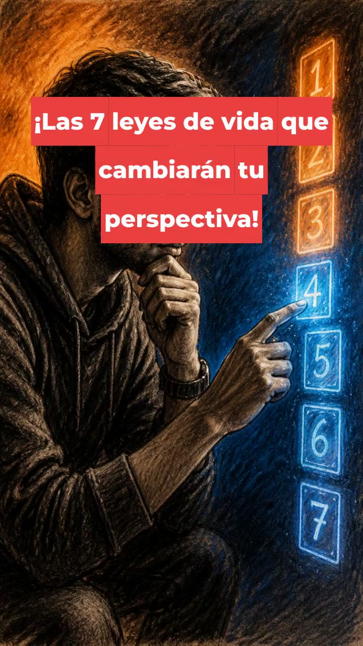 ¡Las 7 leyes de vida que cambiarán tu perspectiva!