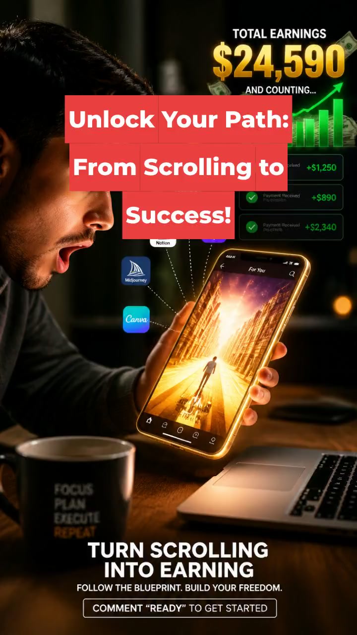 Unlock Your Path: From Scrolling to Success!