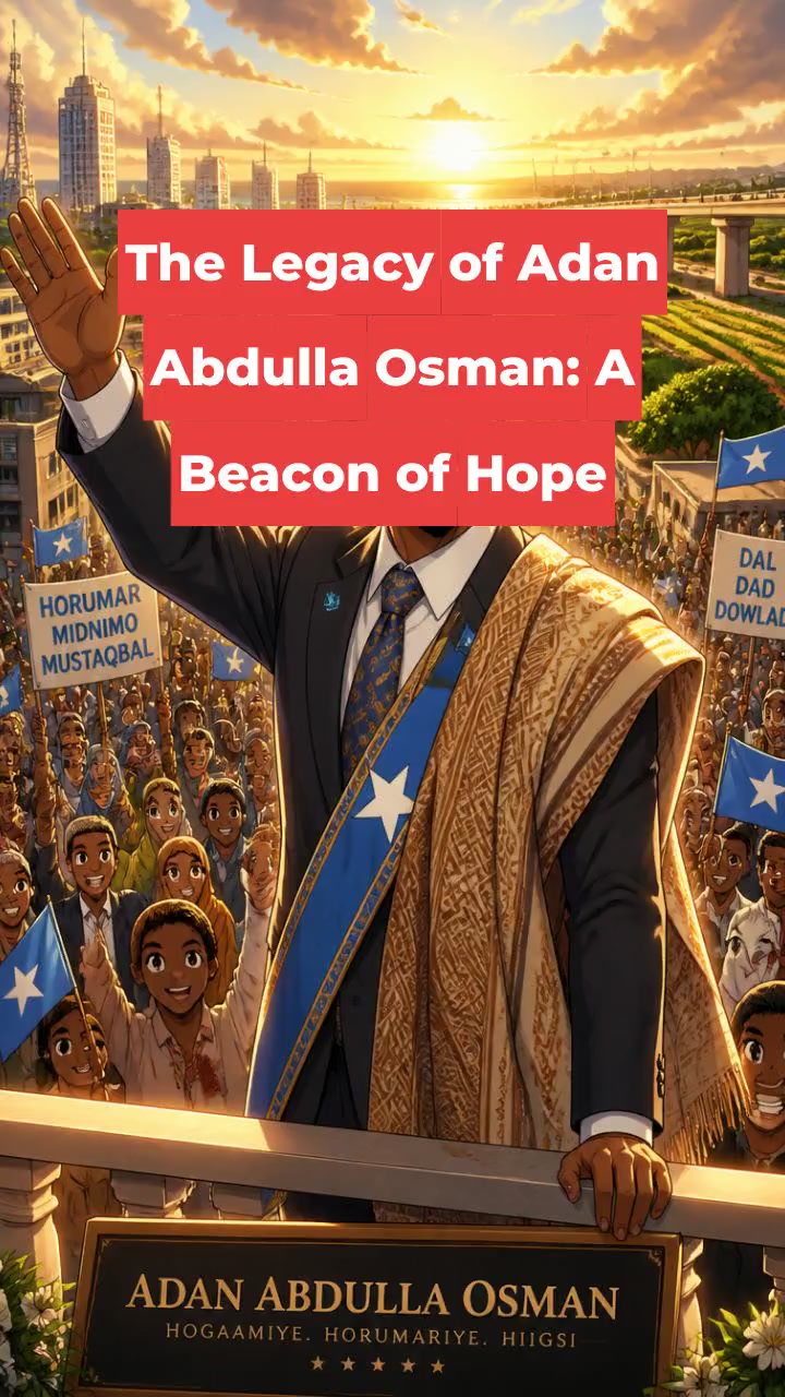The Legacy of Adan Abdulla Osman: A Beacon of Hope