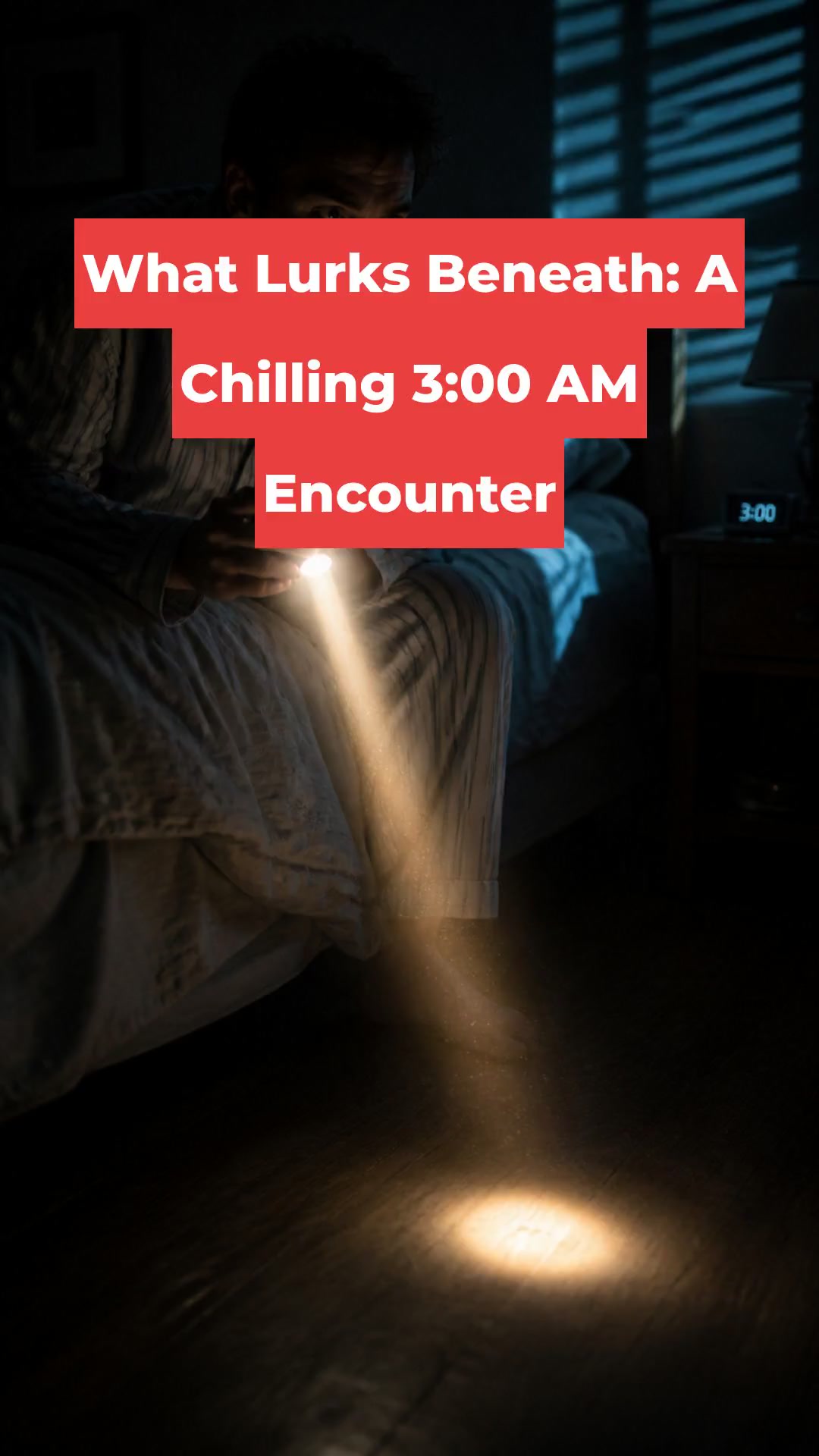 What Lurks Beneath: A Chilling 3:00 AM Encounter
