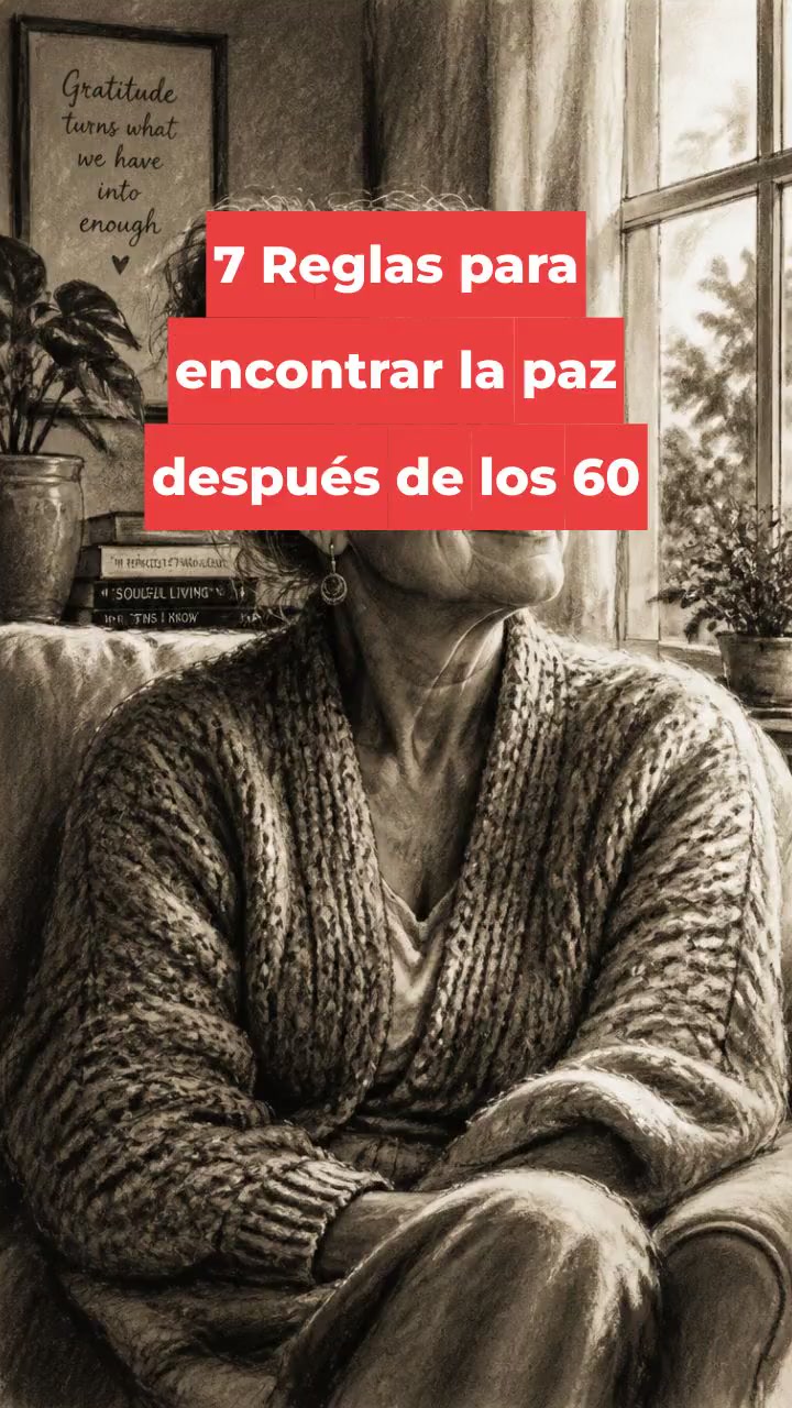 7 Reglas para encontrar la paz después de los 60
