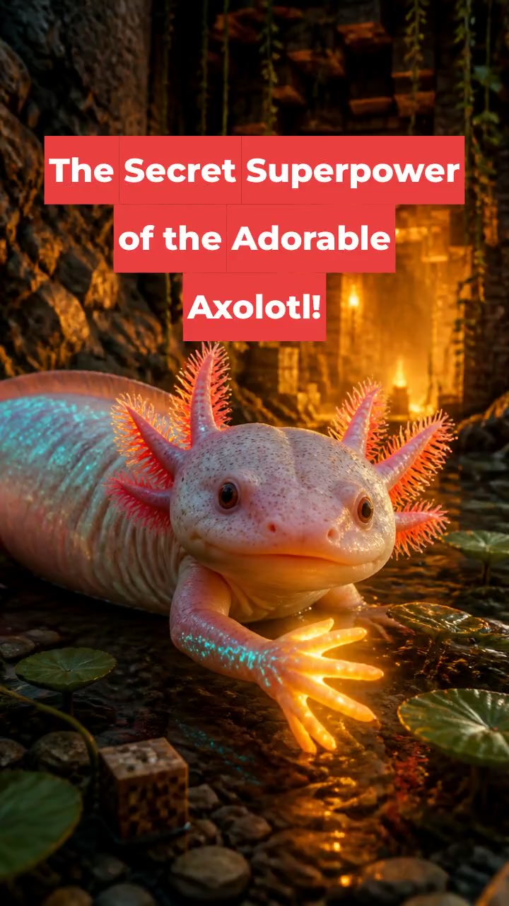 The Secret Superpower of the Adorable Axolotl!