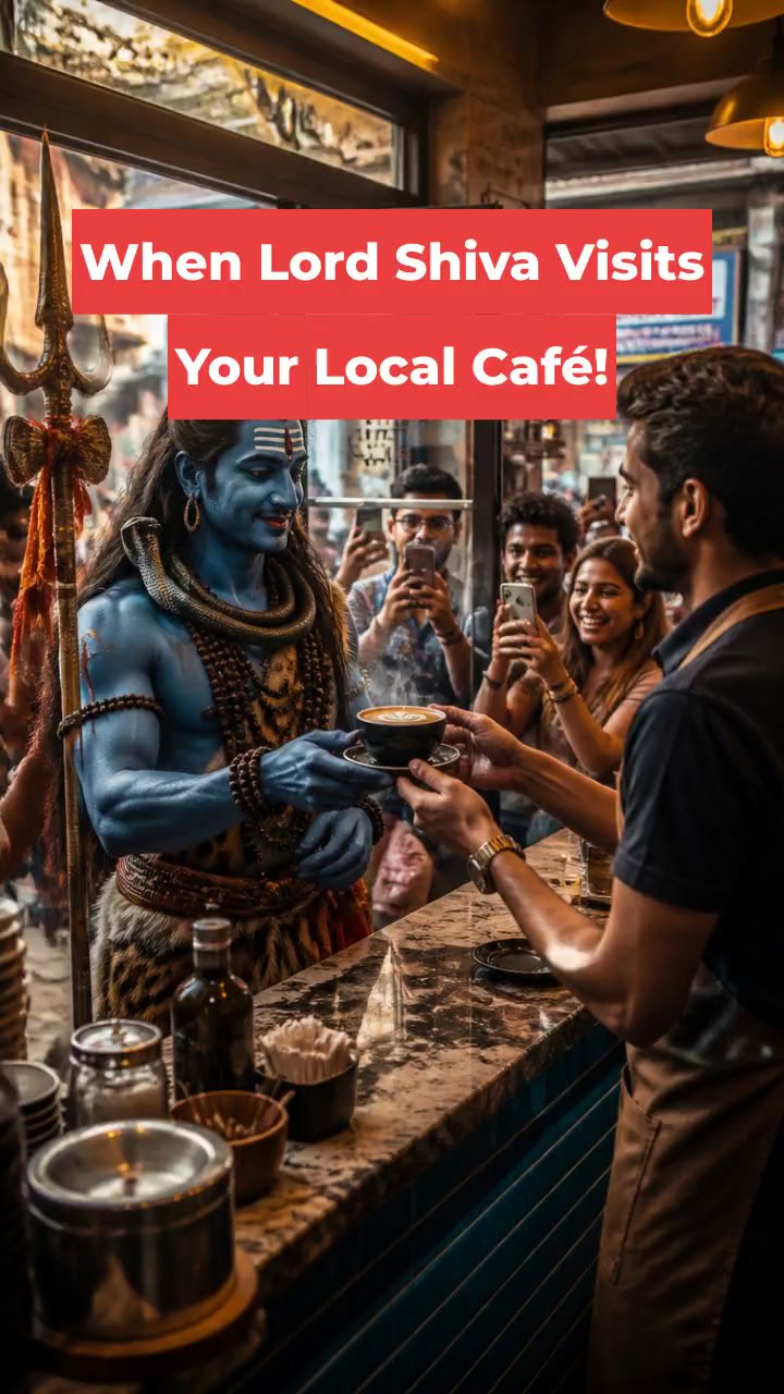 When Lord Shiva Visits Your Local Café!