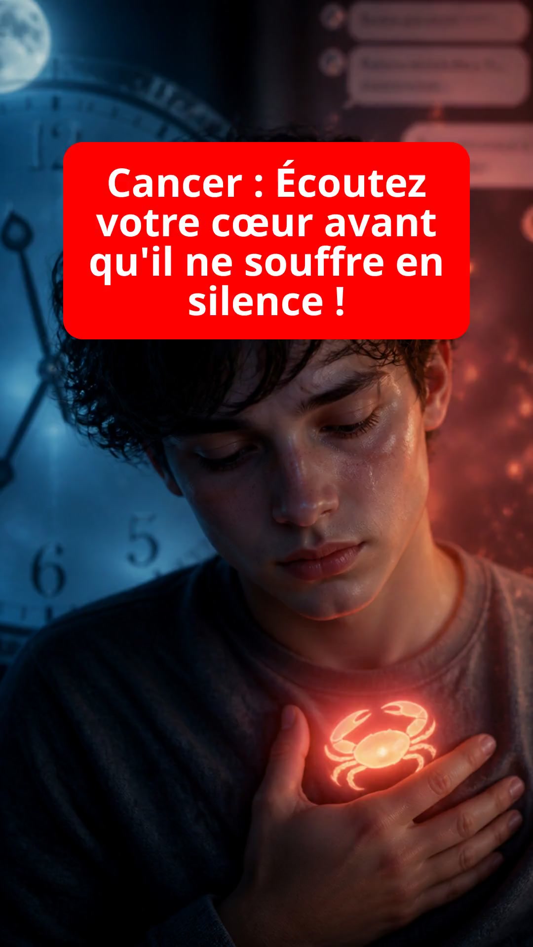 Cancer : Écoutez votre cœur avant qu'il ne souffre en silence !