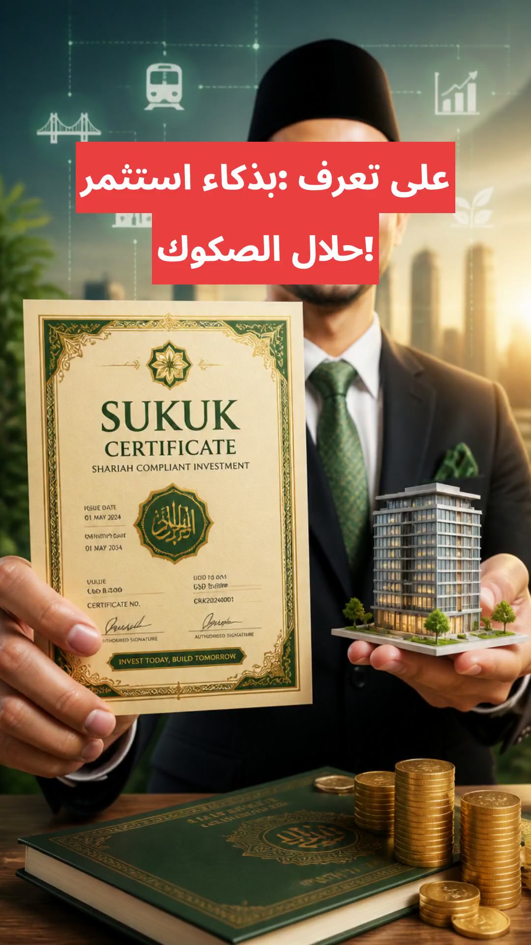 استثمر بذكاء: تعرف على الصكوك حلال!