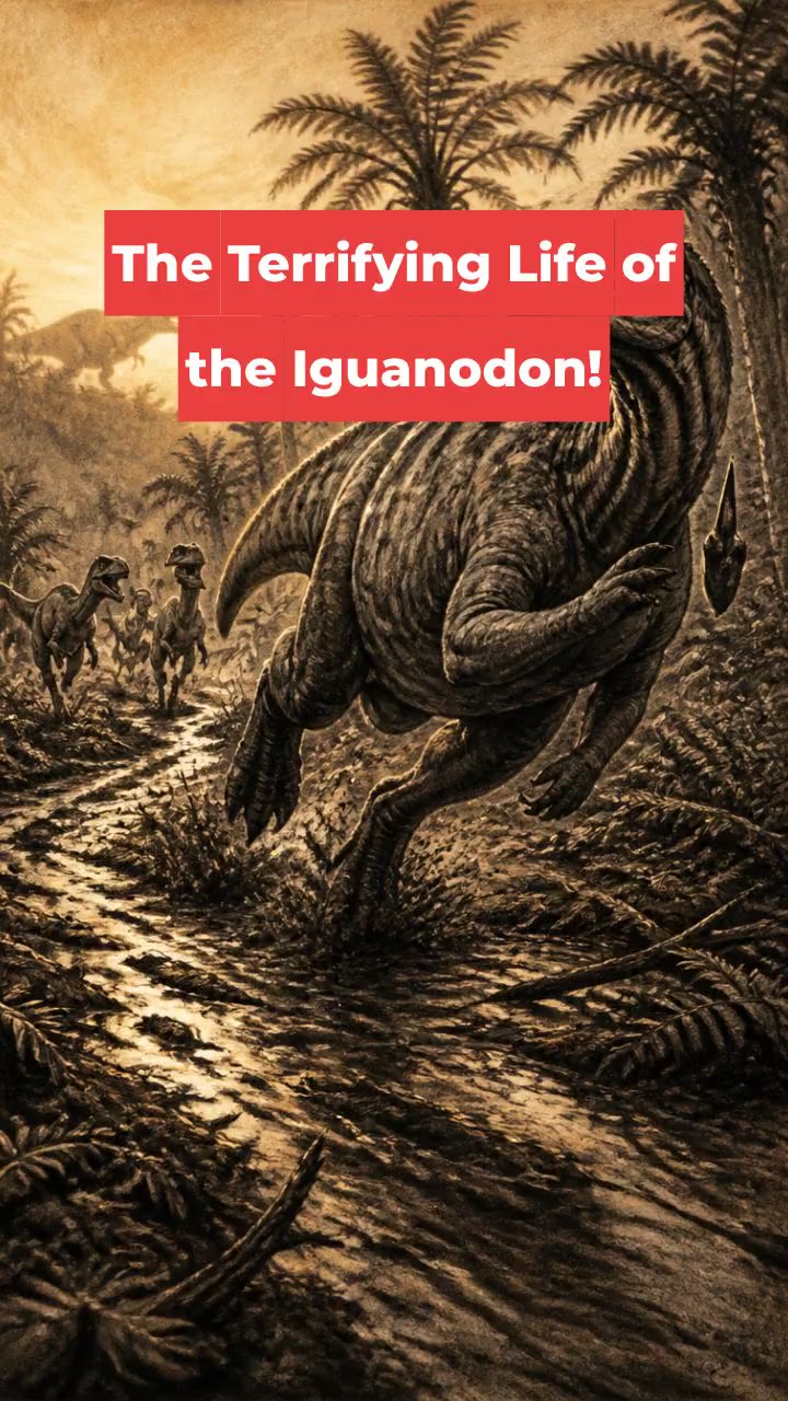 The Terrifying Life of the Iguanodon!
