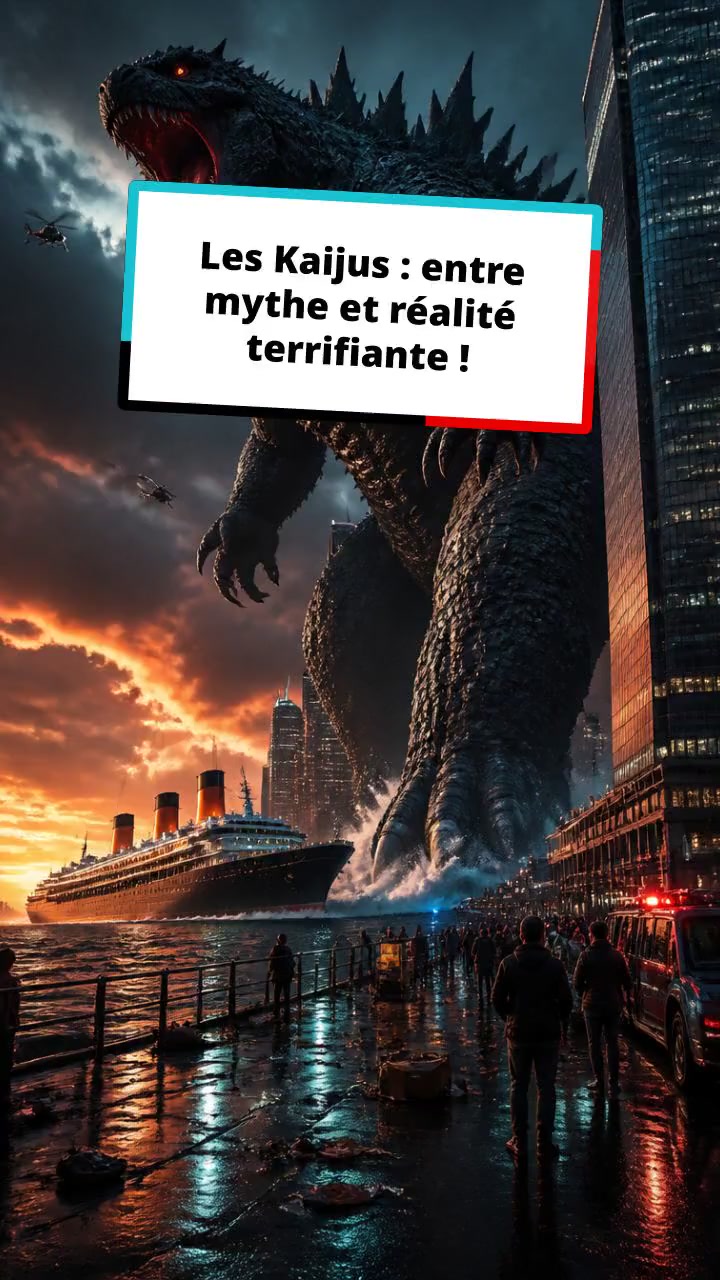 Les Kaijus : entre mythe et réalité terrifiante !