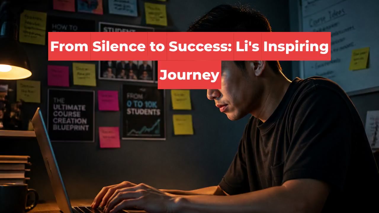 From Silence to Success: Li's Inspiring Journey