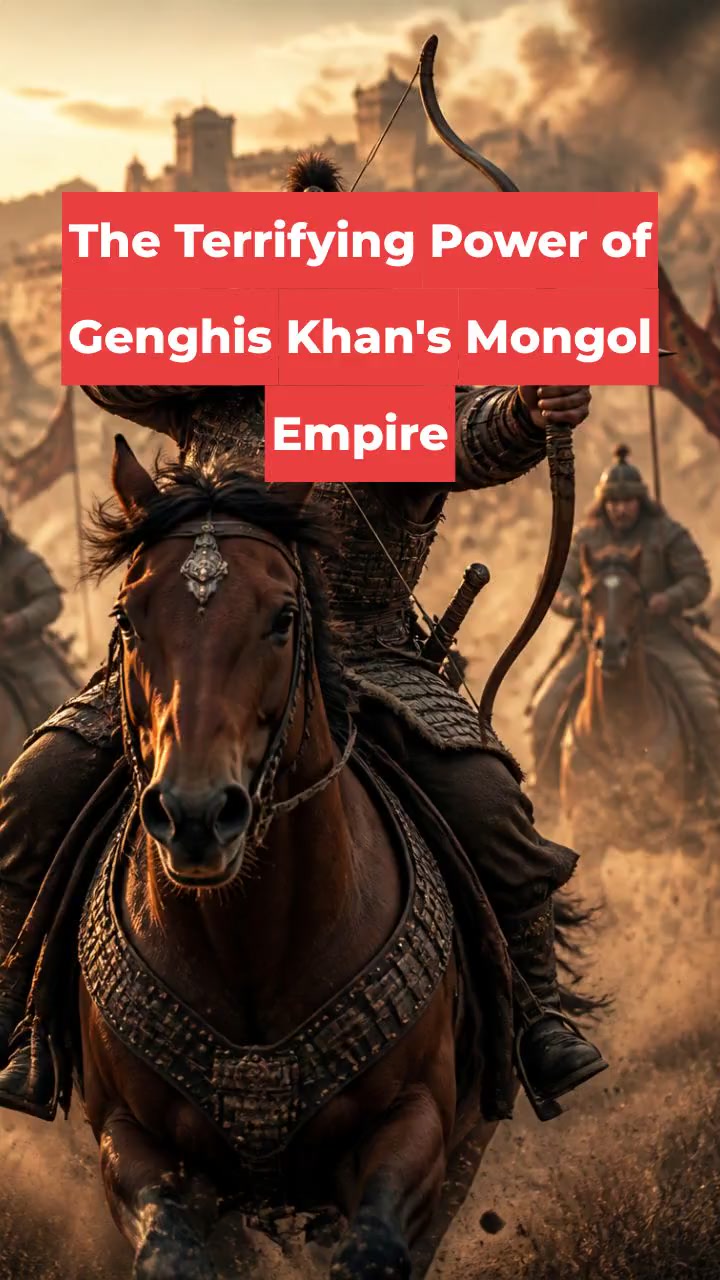 The Terrifying Power of Genghis Khan's Mongol Empire