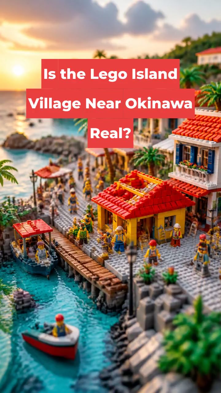 Is the Lego Island Village Near Okinawa Real?