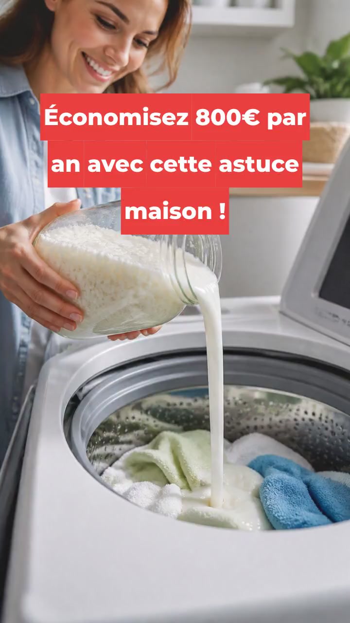 Économisez 800€ par an avec cette astuce maison !