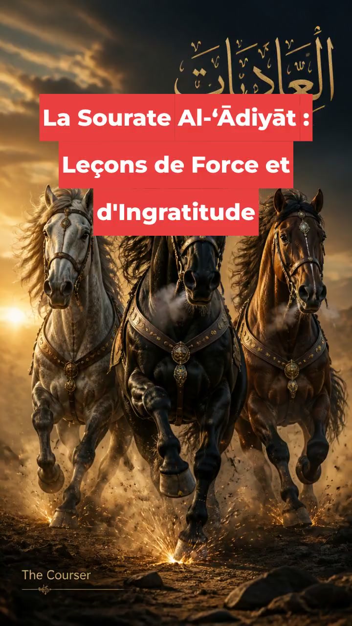 La Sourate Al-‘Ādiyāt : Leçons de Force et d'Ingratitude