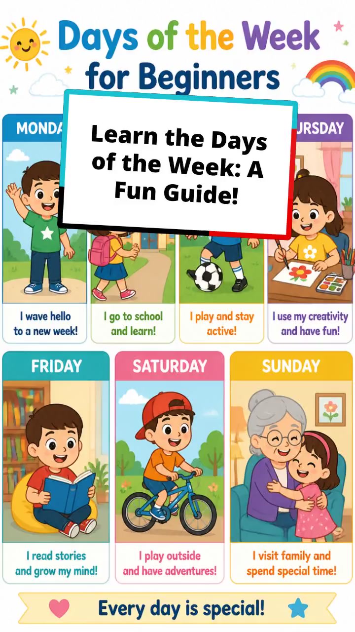 Learn the Days of the Week: A Fun Guide!