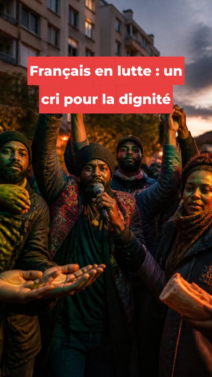 Français en lutte : un cri pour la dignité