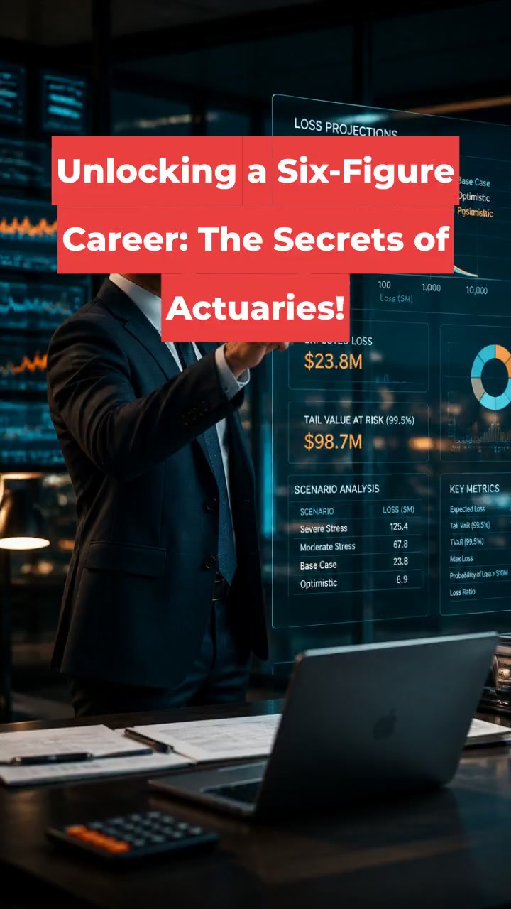 Unlocking a Six-Figure Career: The Secrets of Actuaries!