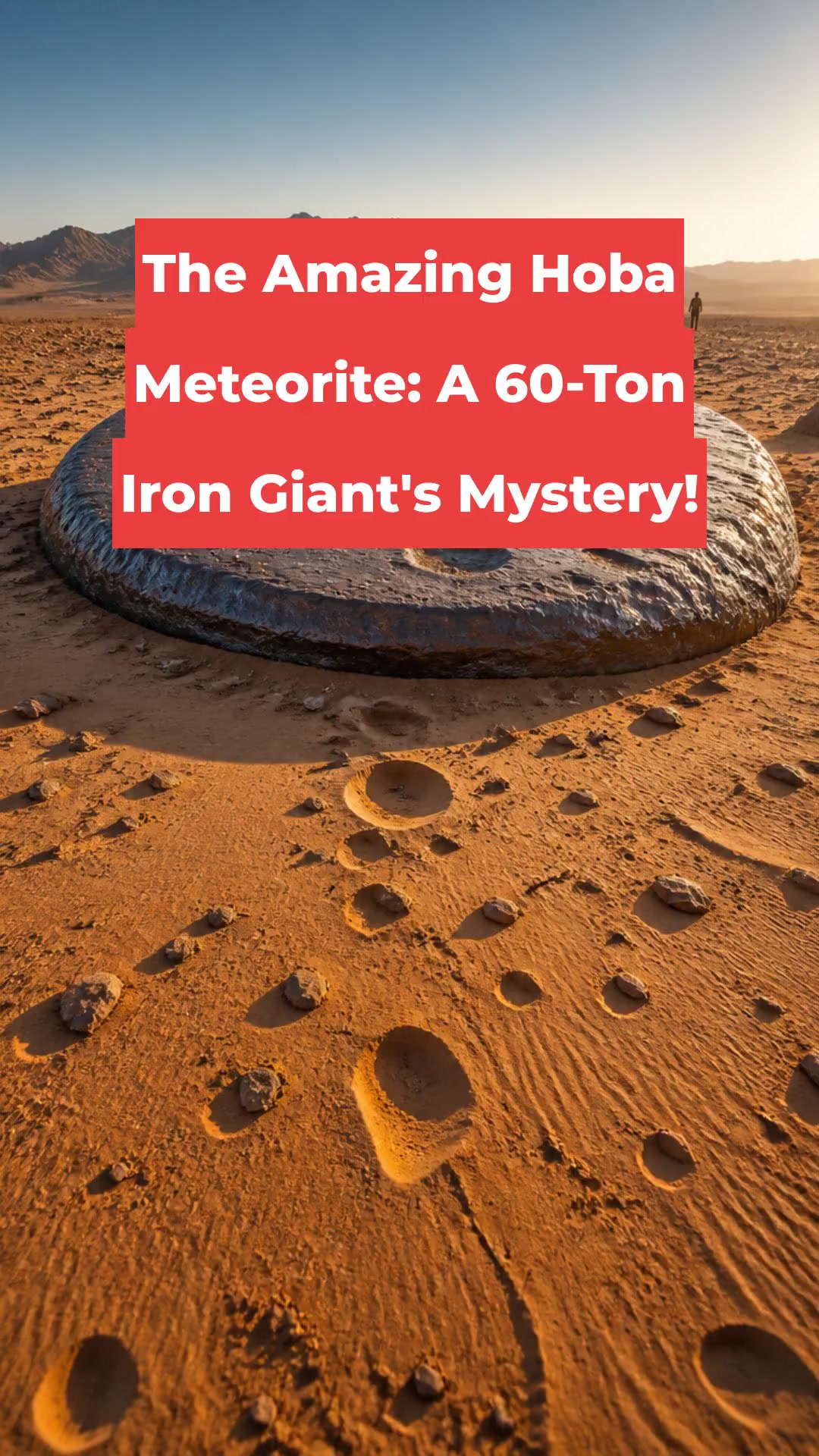 The Amazing Hoba Meteorite: A 60-Ton Iron Giant's Mystery!