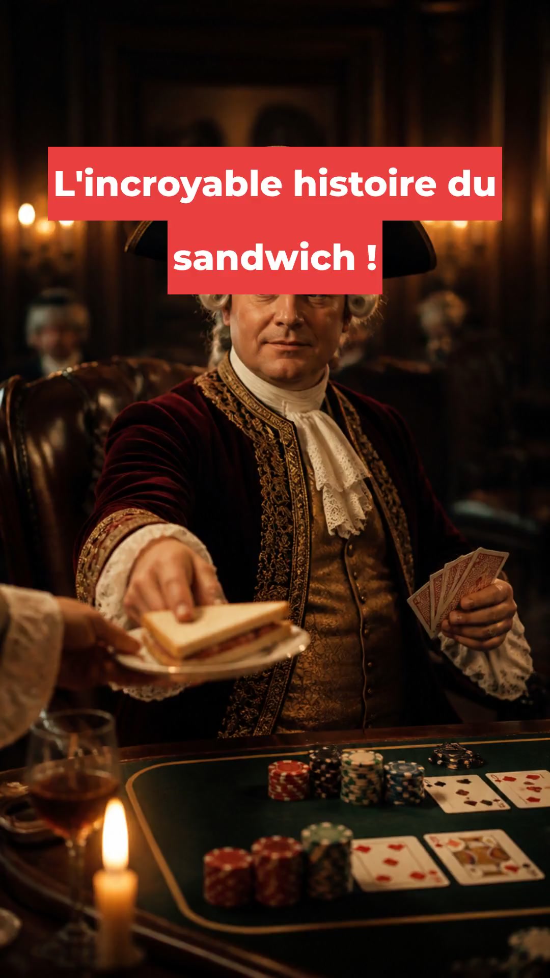L'incroyable histoire du sandwich !