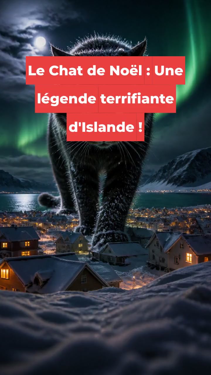 Le Chat de Noël : Une incroyable légende d'Islande !