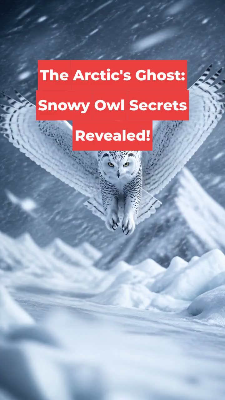 The Arctic's Ghost: Snowy Owl Secrets Revealed!