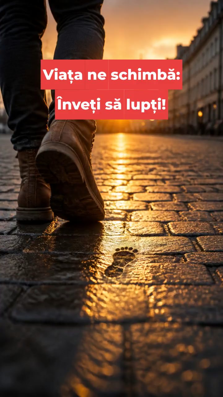Viața ne schimbă: Înveți să lupți!