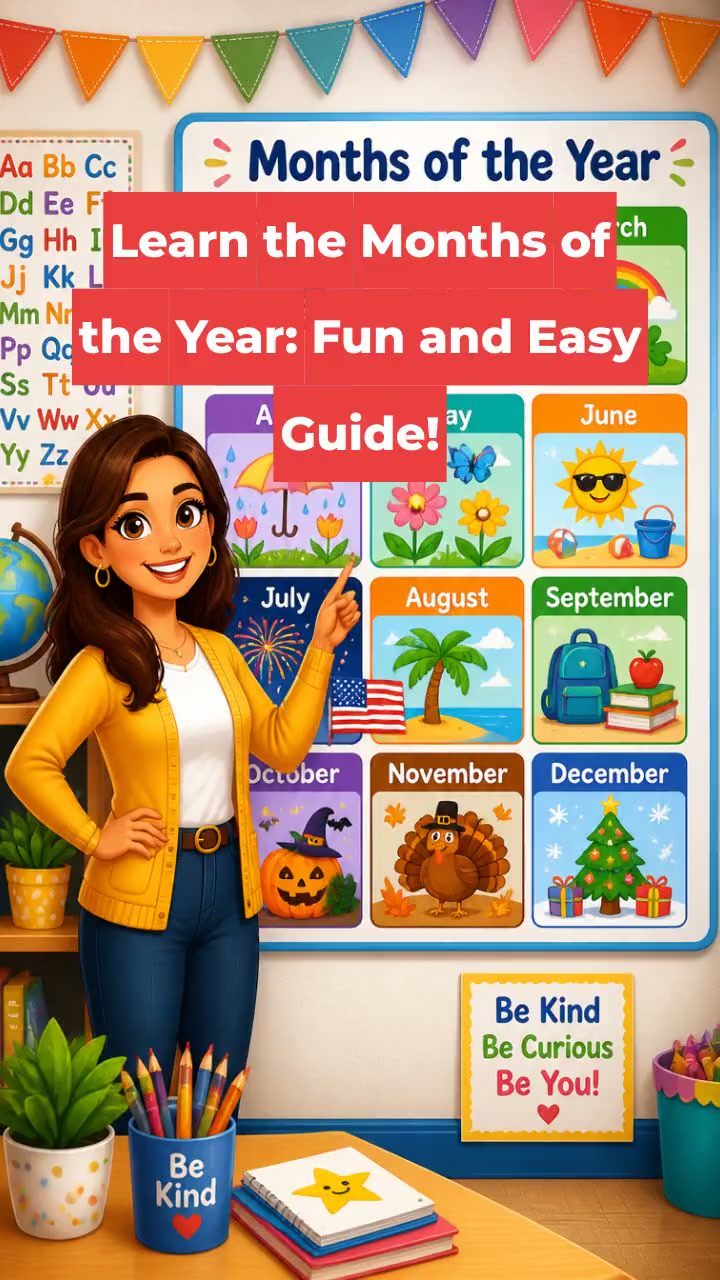 Learn the Months of the Year: Fun and Easy Guide!