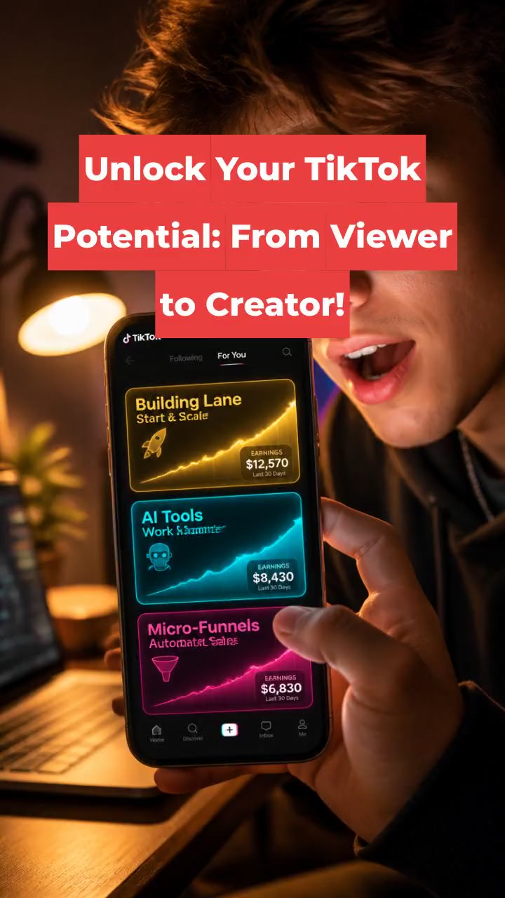 Unlock Your TikTok Potential: From Viewer to Creator!