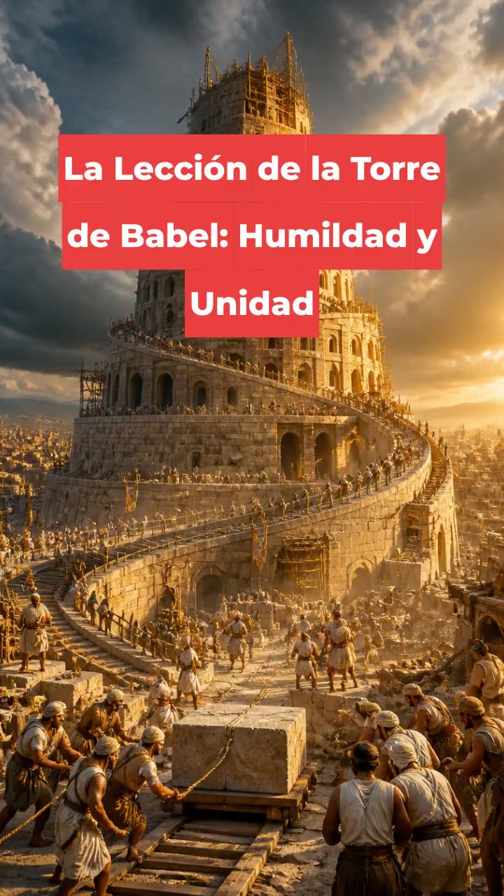 La Lección de la Torre de Babel: Humildad y Unidad